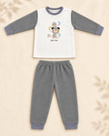 Winter Night Suit - Grey Hello Bear - C13