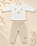 Winter Night Suit - Beige Bear - C2