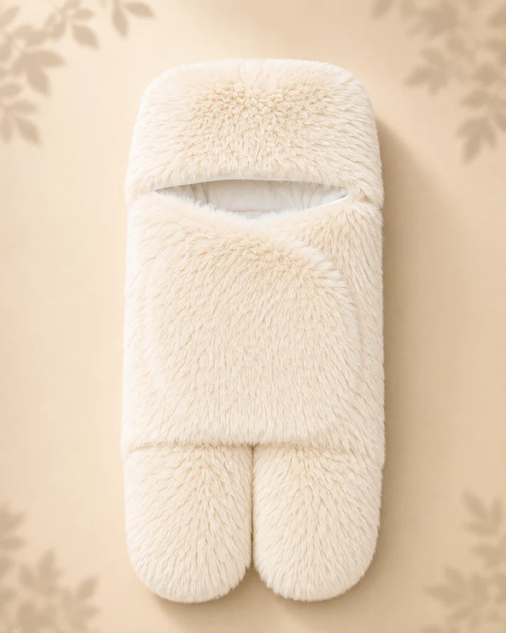 Plush Swaddle - Cream