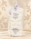 8 Pieces Fleece Starter Set - MM56 - Grey & White