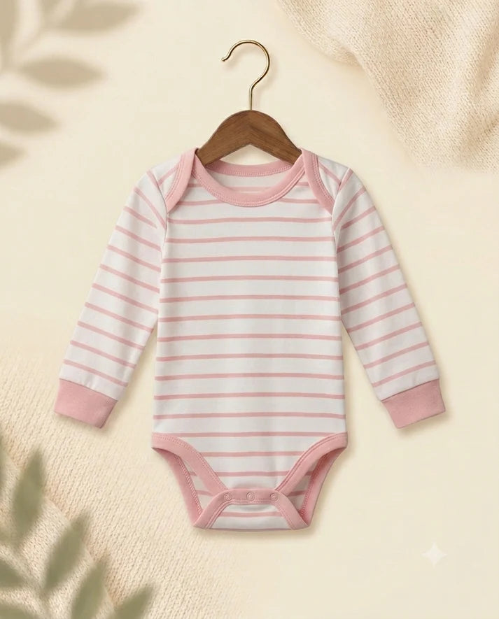 Pack of 3 Full Sleeve Bodysuits - Miney Mouse - 004